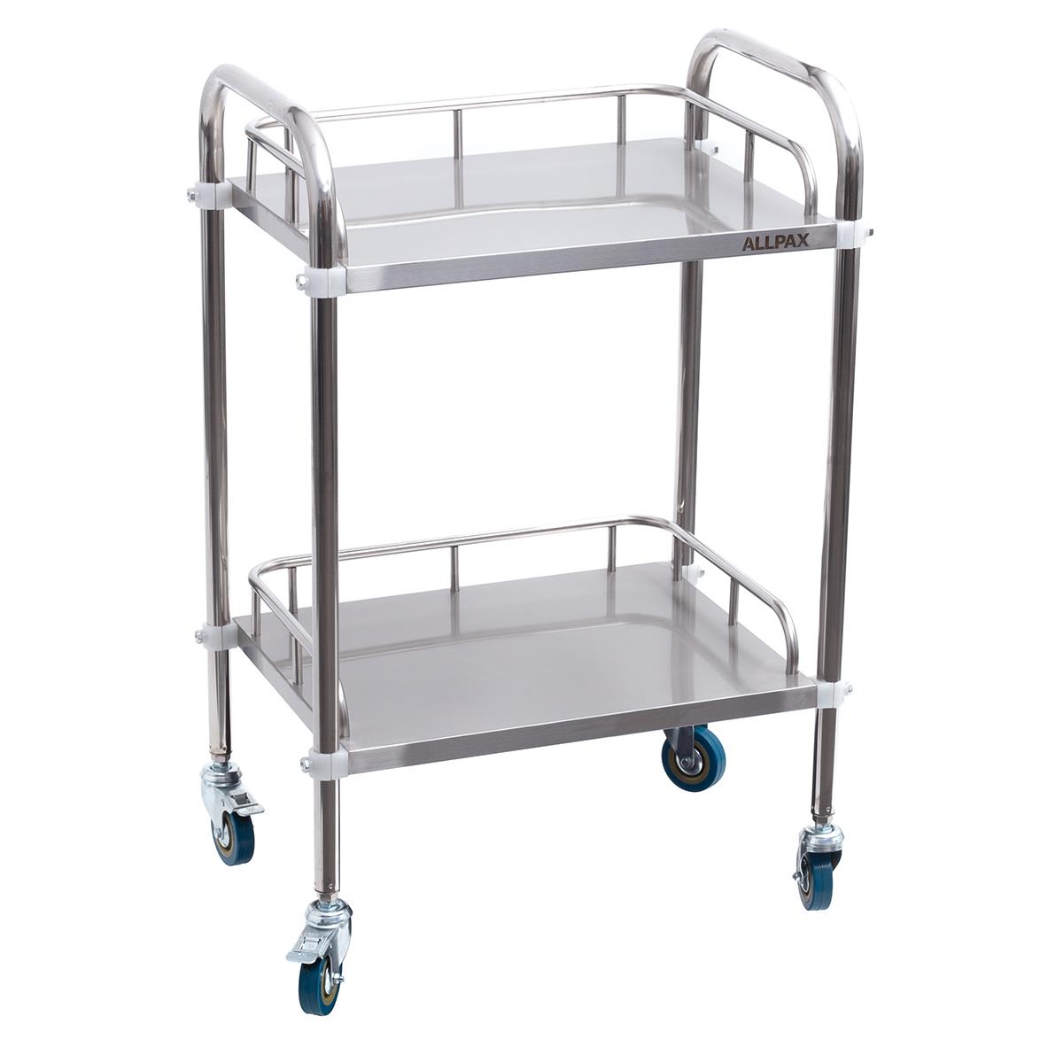 Laborwagen mit 2 Ablagen