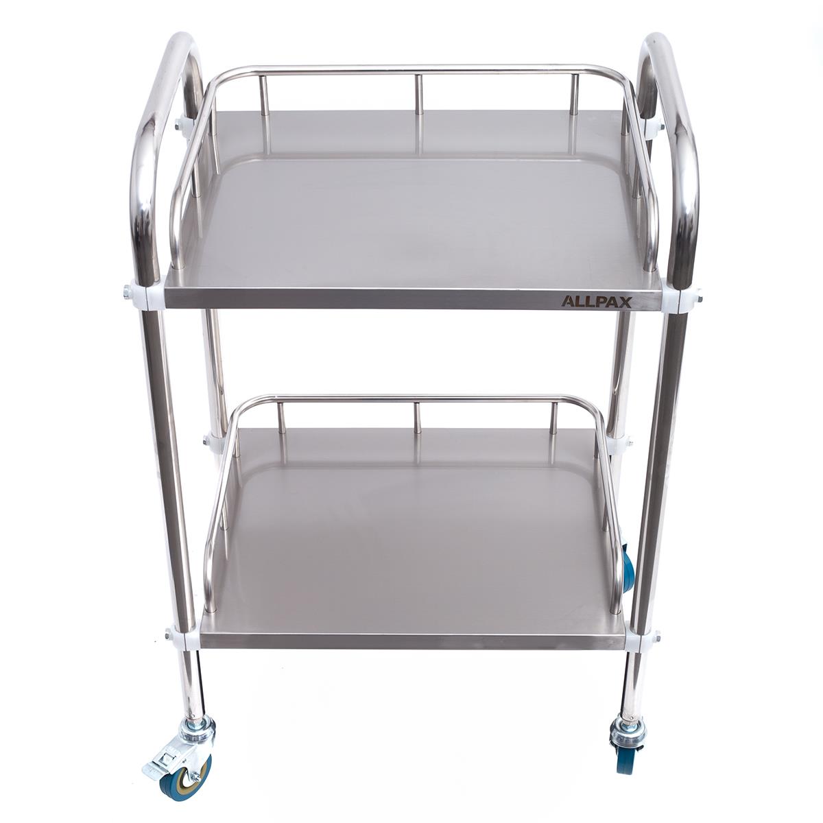 Laborwagen mit 2 Ablagen