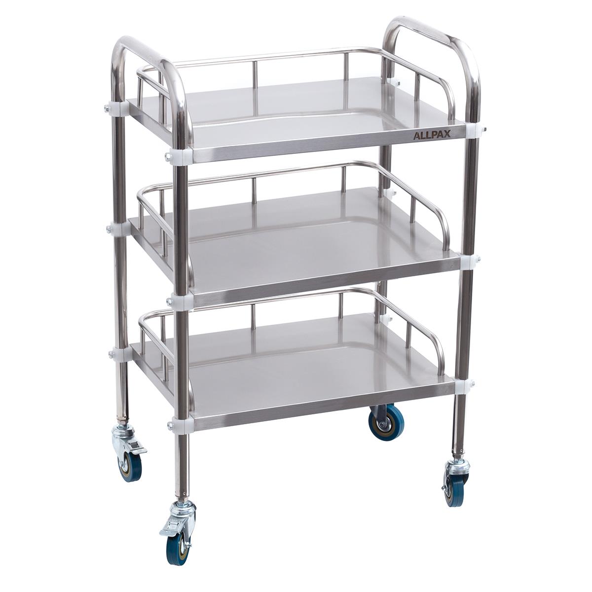 Laborwagen mit 3 Ablagen