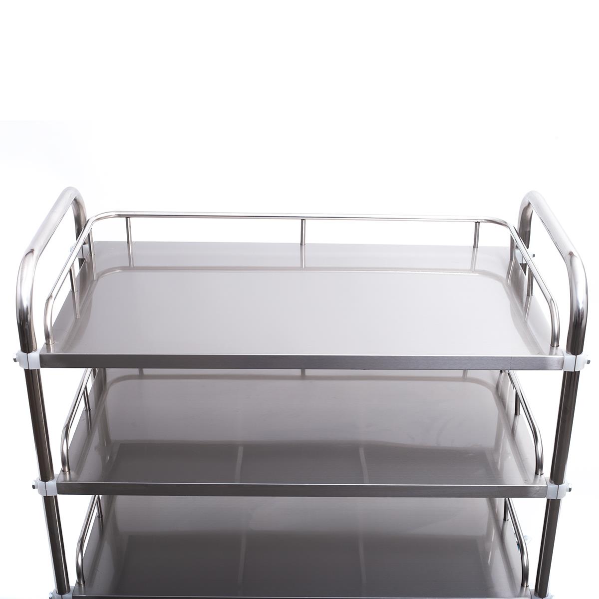 Laborwagen mit 3 Ablagen 80 x 48 x 86 cm