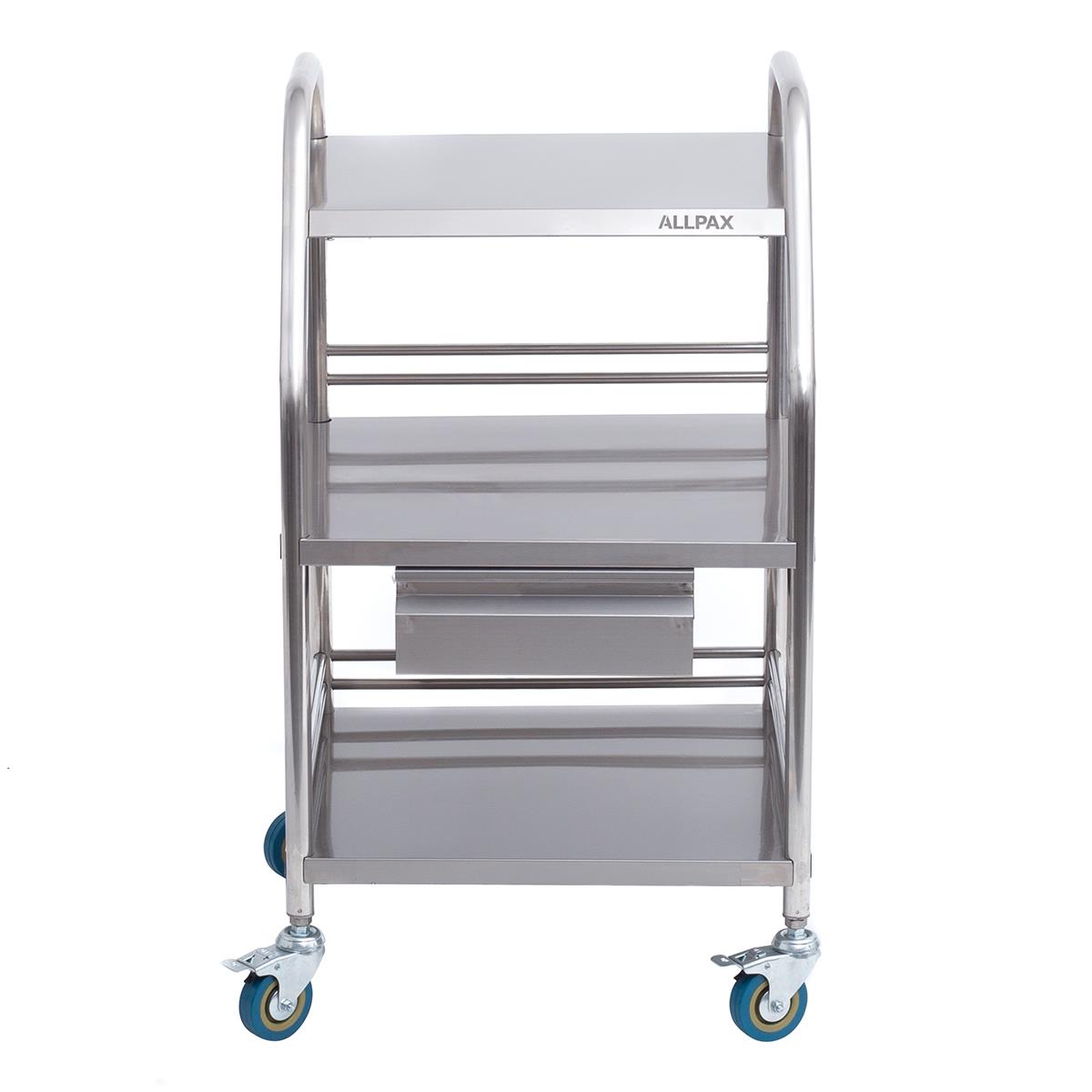 Laborwagen mit 3 Ablagen