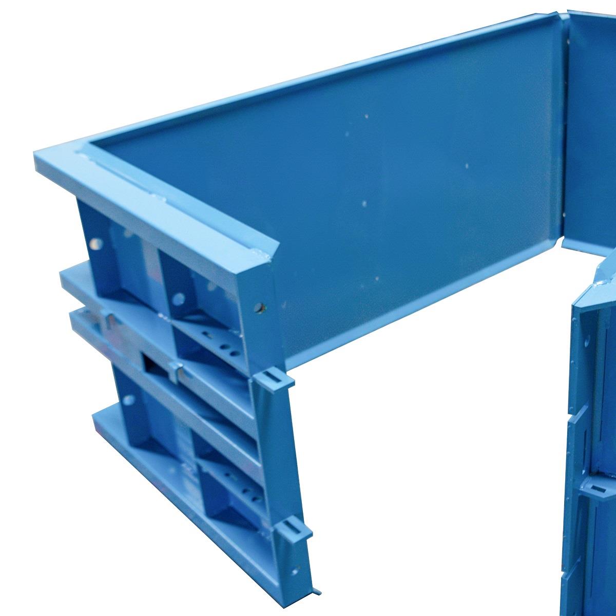 Betongussform glatt 160x80x80 cm