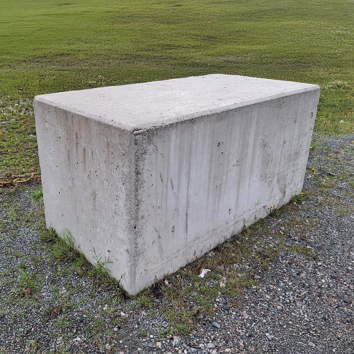 Betongussform glatt 160x80x80 cm