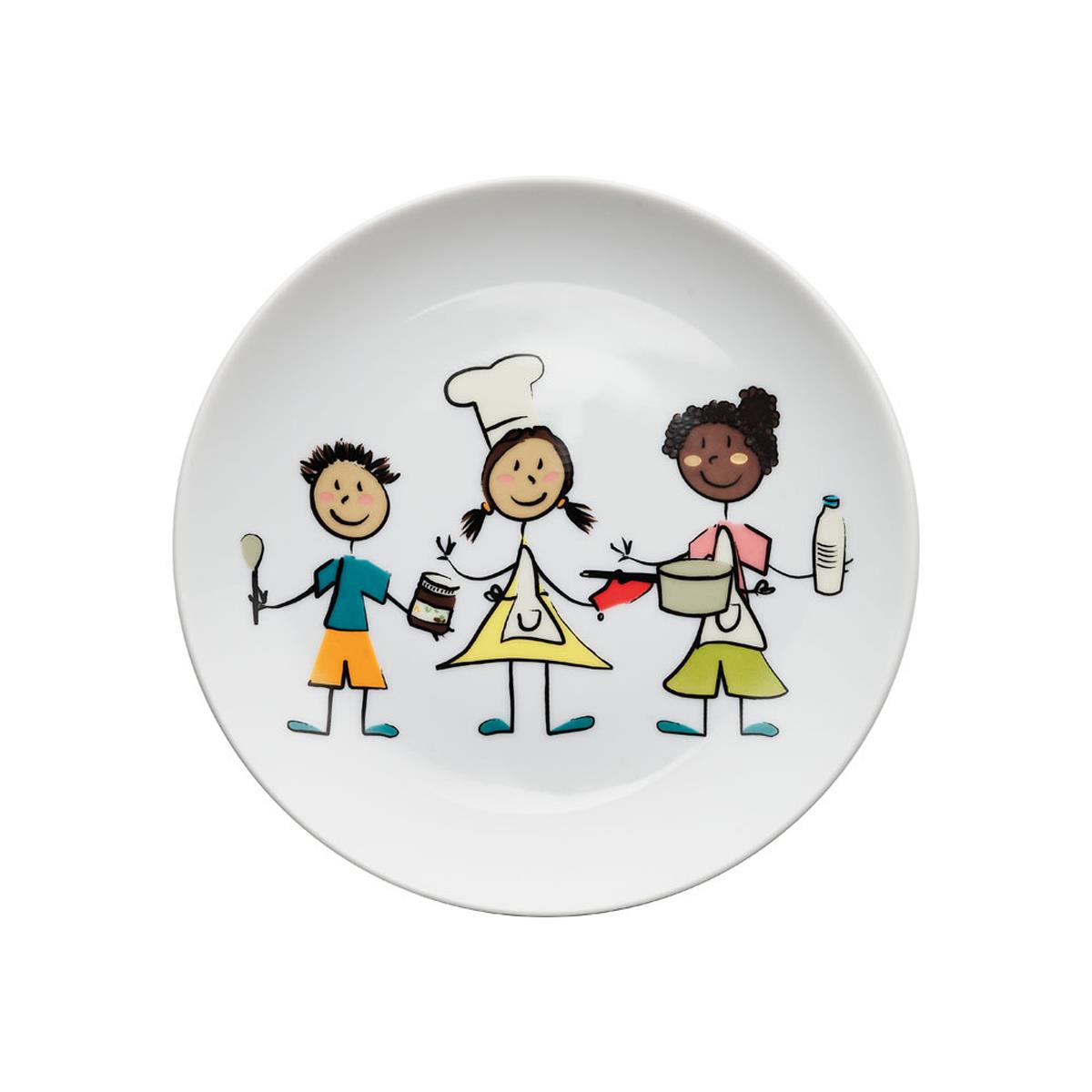 Kinderteller flach