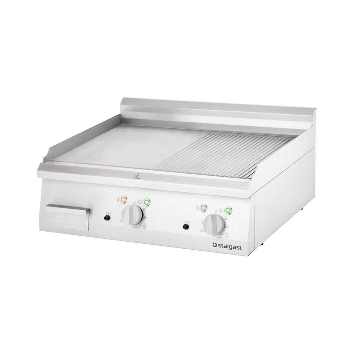 Elektro-Griddleplatte Serie 700 ND - glatt, gerillt oder halb &amp; halb