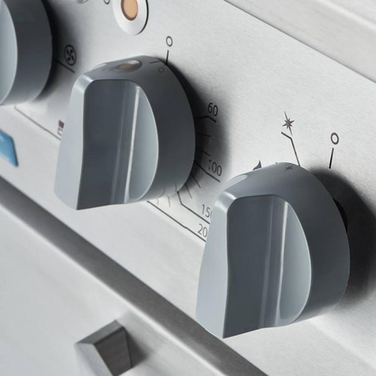 Gasherd Basic 4-Brenner mit Elektro-Hei&szlig;luftofen &ndash; Serie 700 ND