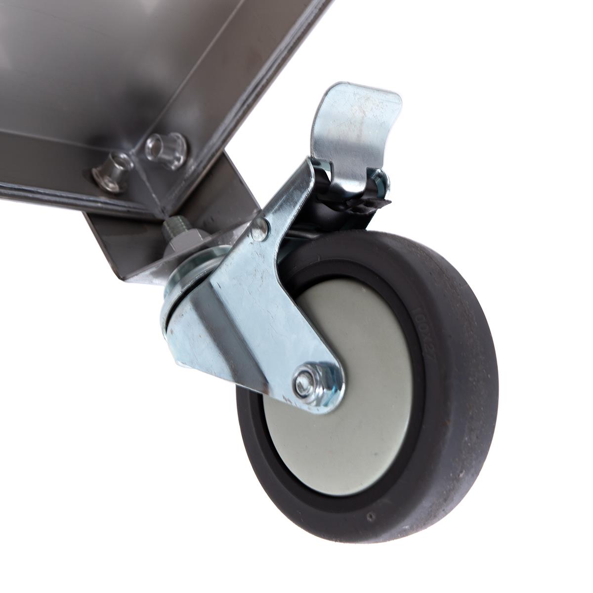 Servierwagen Rolle mit Bremse