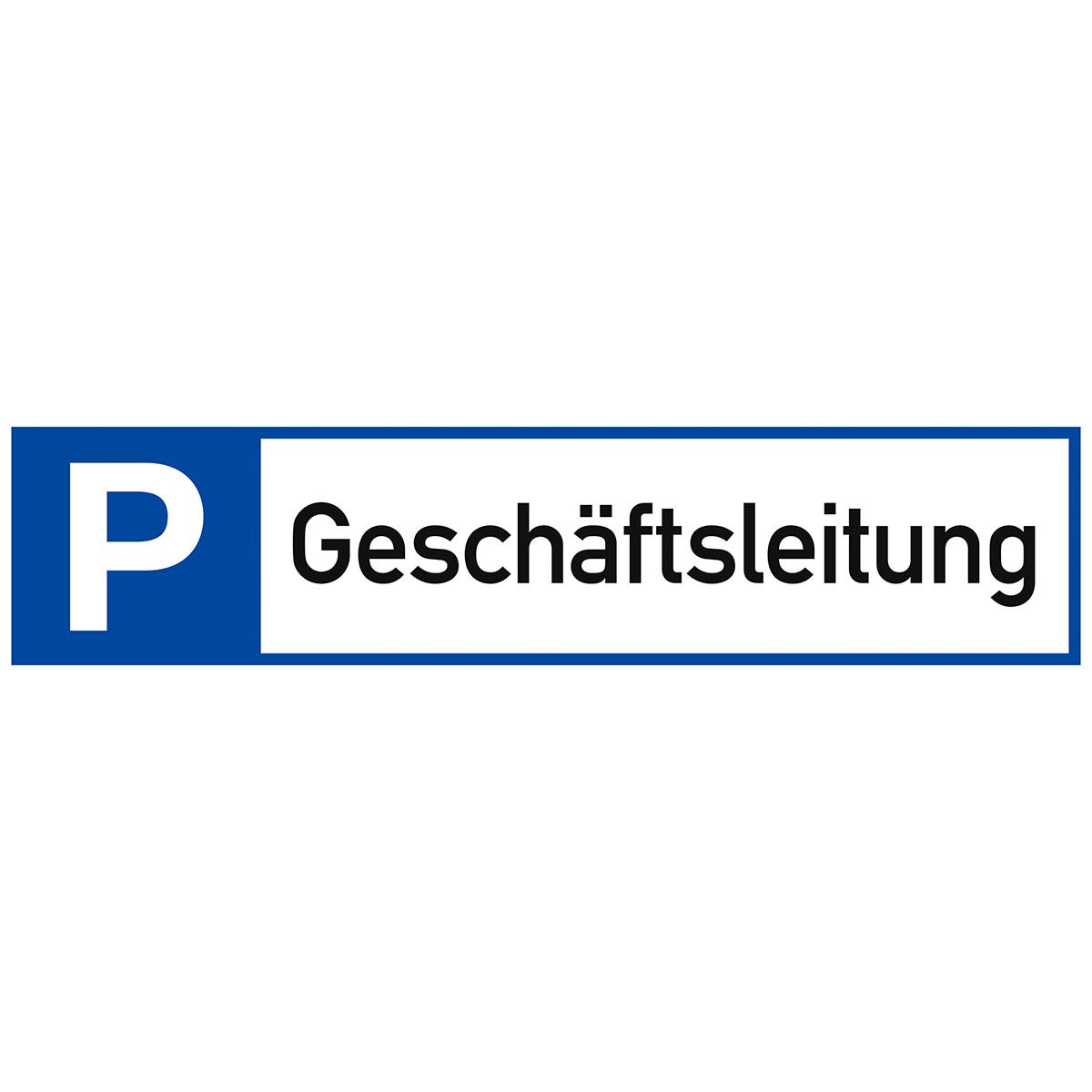 Parkplatzreservierer Aluminium