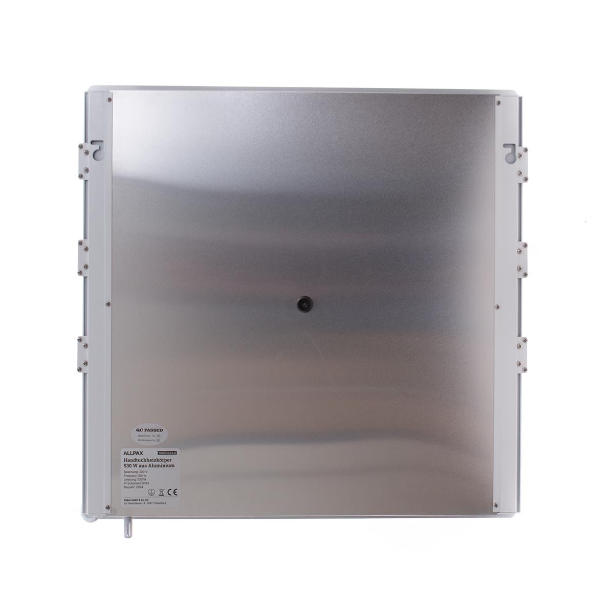 Handtuchheizkörper 530 W aus Aluminium