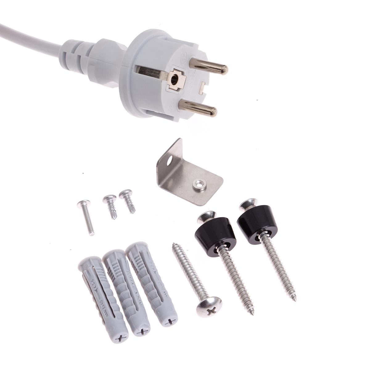 Handtuchheizkörper 930 W aus Aluminium