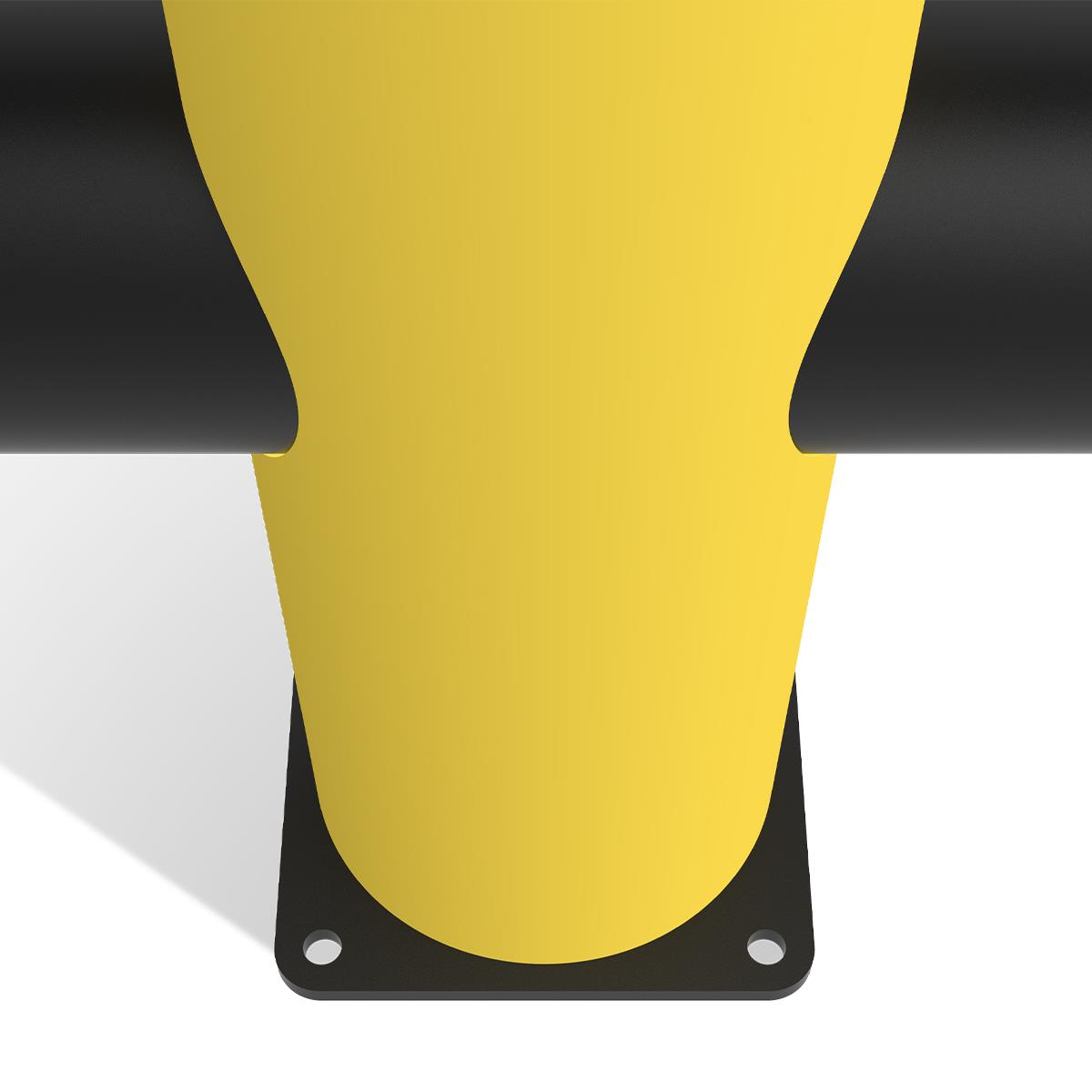Verkehrsbarriere Mittelpfosten