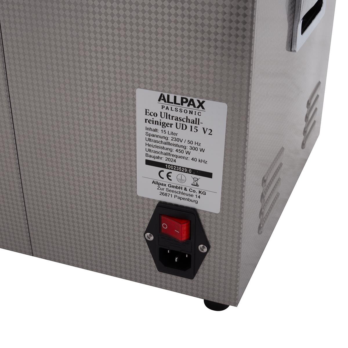 Ultraschallreiniger Anschluss