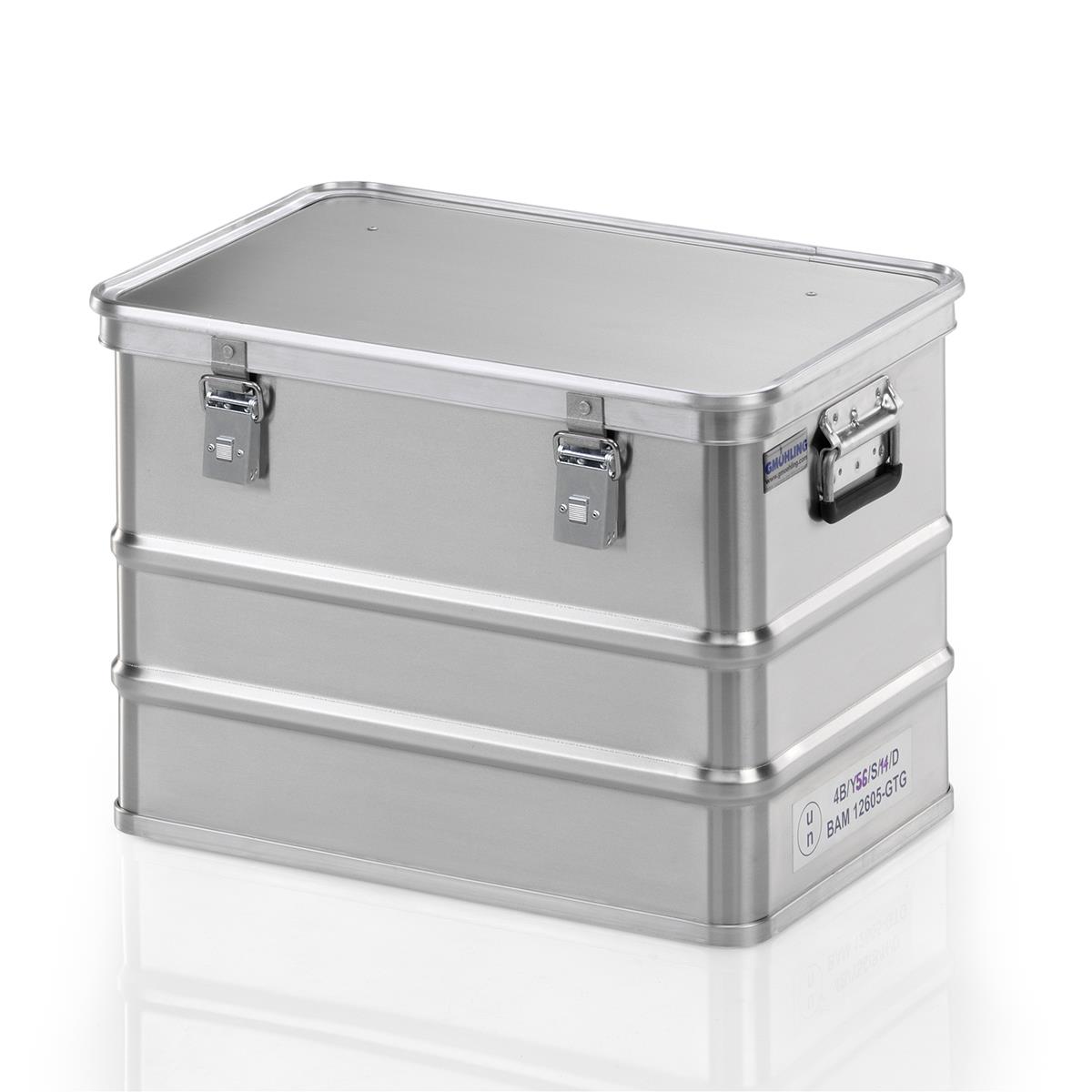 G®-SAFE BOX Gefahrgutverpackung – Aluminiumbox mit UN-Zulassung, verschiedene Größen