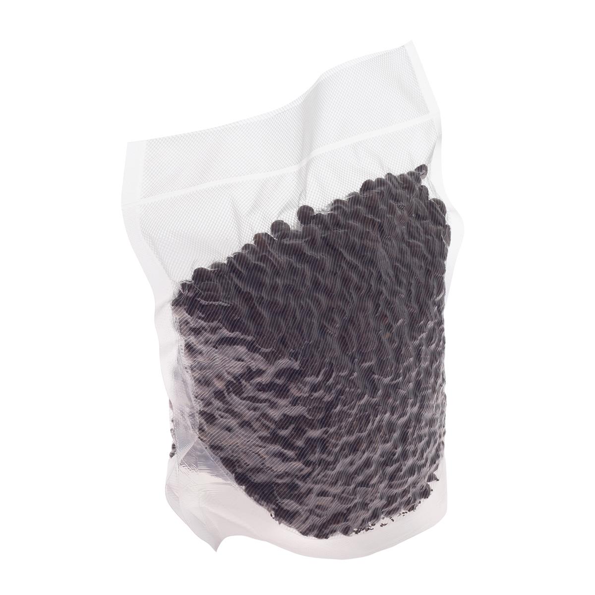 Standboden-Vakuumbeutel Musterverpackung vakuumiert