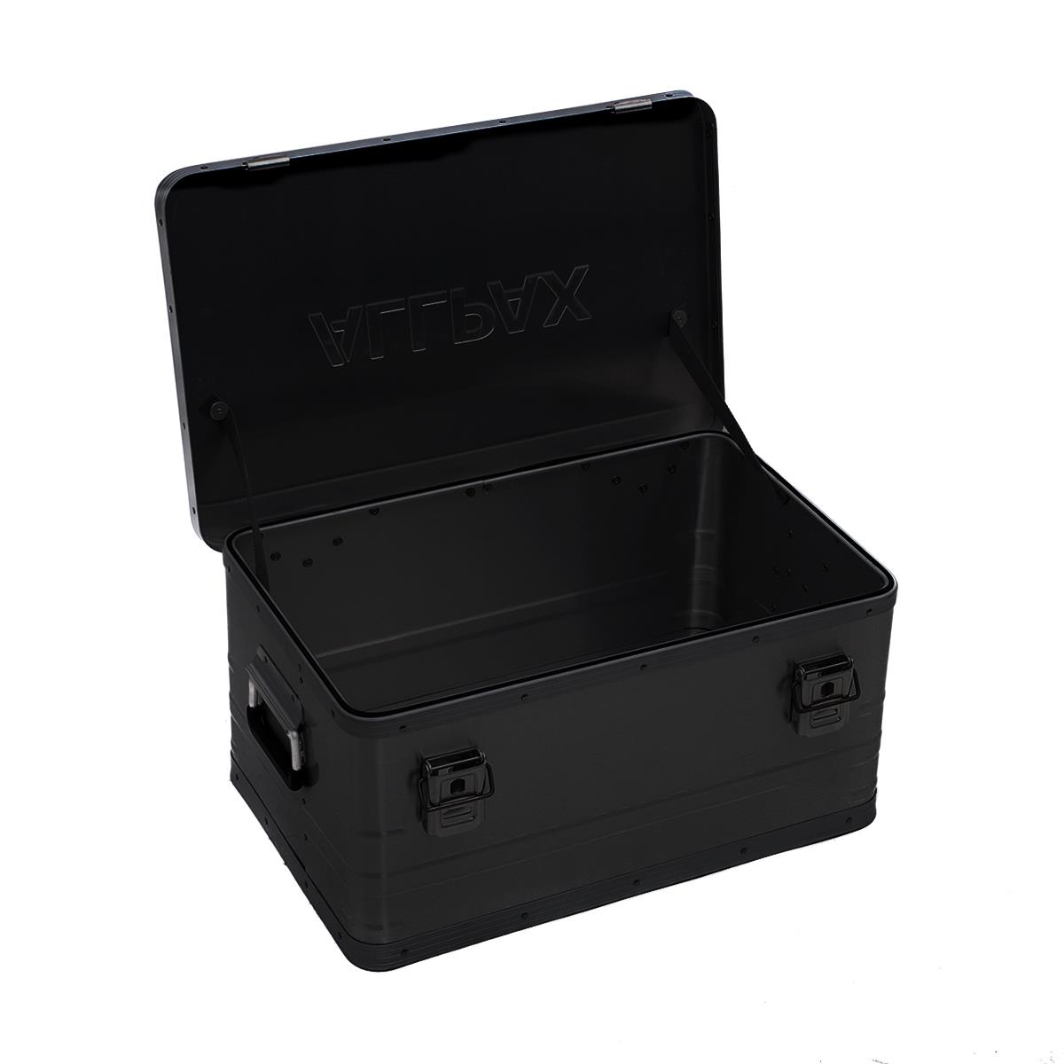 Transportbox geöffnet