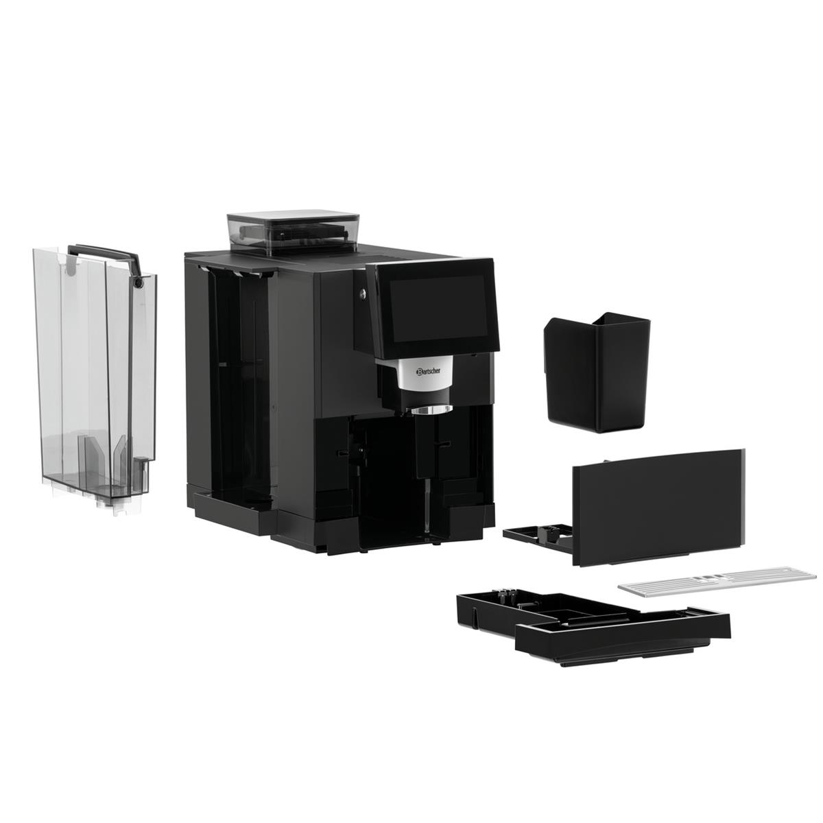Bartscher Kaffeevollautomat Easy 550 &ndash; 4 l Tank, 19 bar, Touch-Video-Display