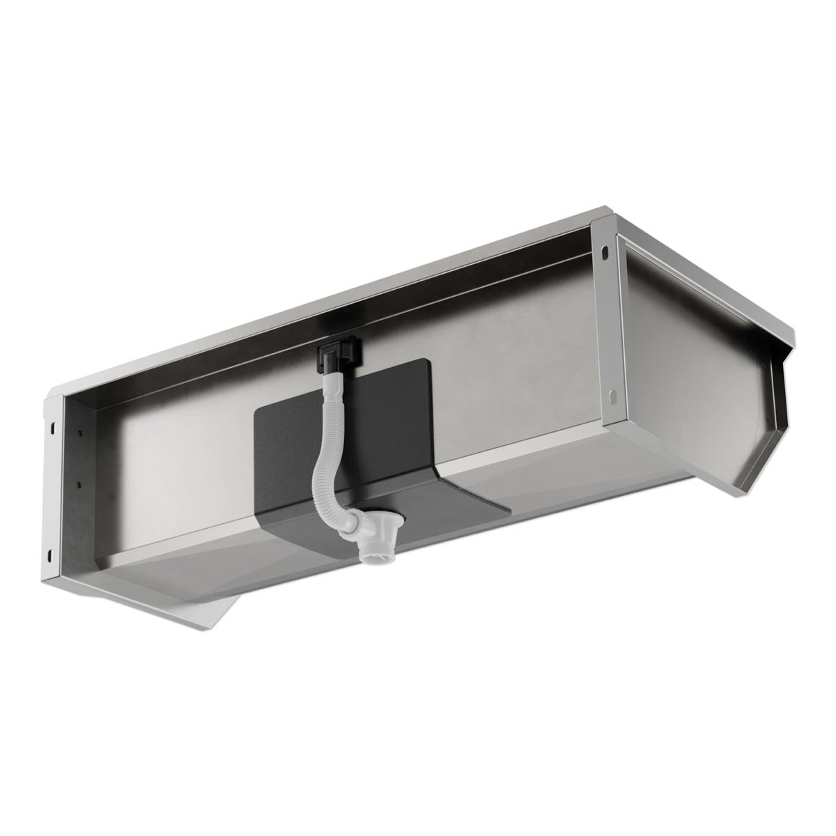 Ausgussbecken Rückseite