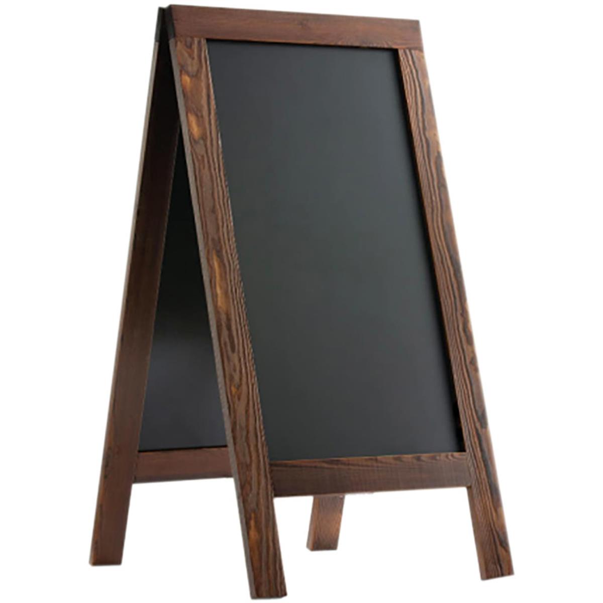Kundenstopper Kreidetafel, zweiseitig beschriftbar