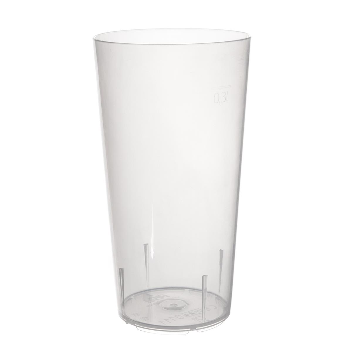 PP-Trinkbecher mit Füll-/Eichstrich, 300 ml