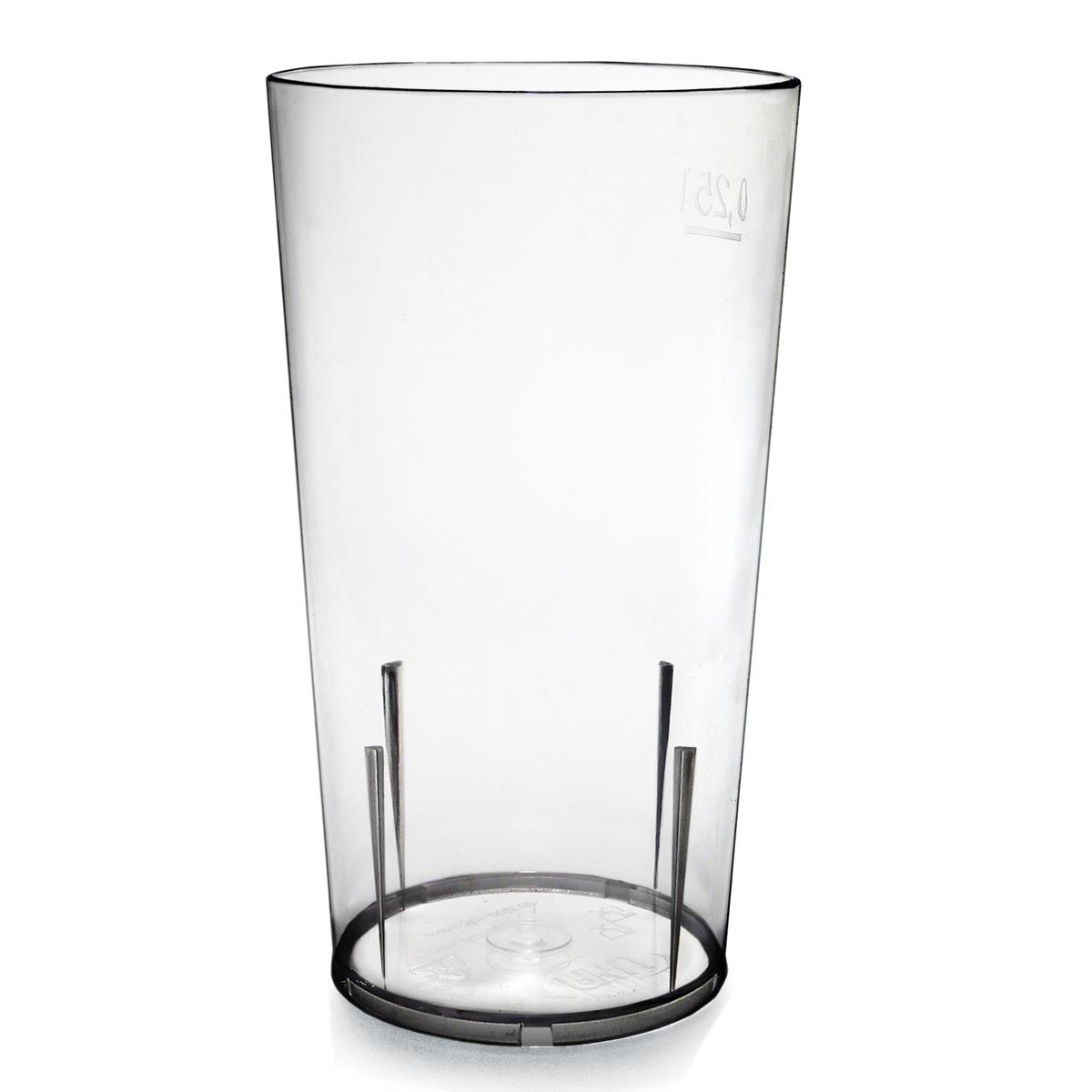 SAN-Trinkbecher mit Füll-/Eichstrich, 250 ml
