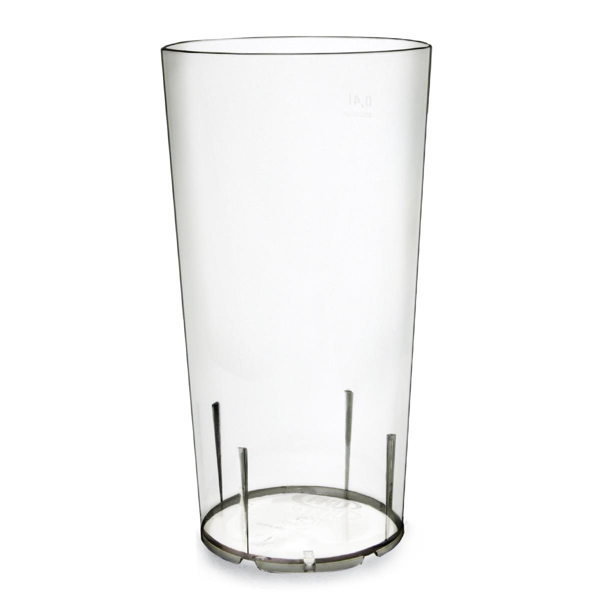 SAN-Trinkbecher mit Füll-/Eichstrich, 400-500 ml