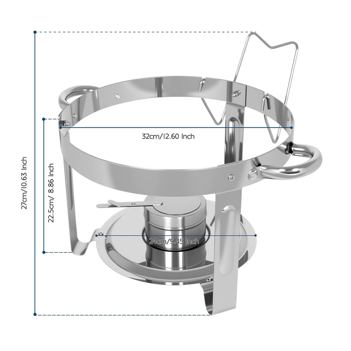 Chafing Dish Gestell Abmessungen