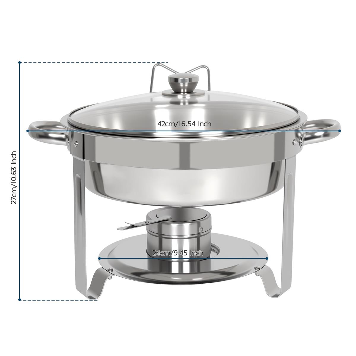 Chafing Dish Abmessungen