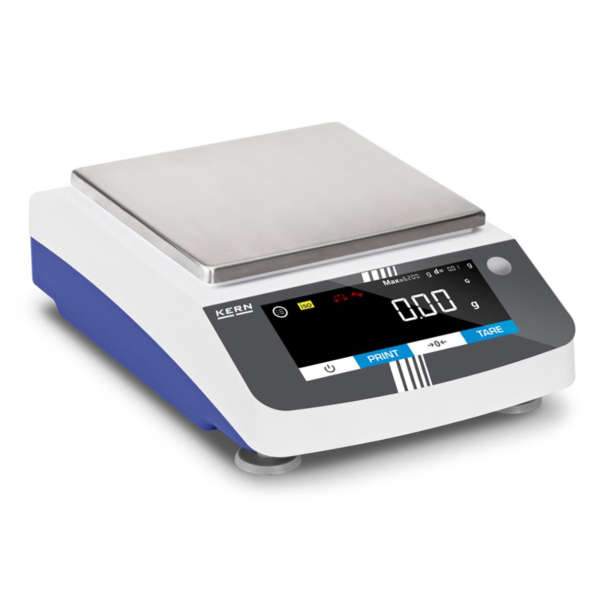Präzisionswaage PDS 6000-2 6200 g/0,01 g, 185x185 mm, RS-232+USB-Device, Windows-Direct, externe Justierung
