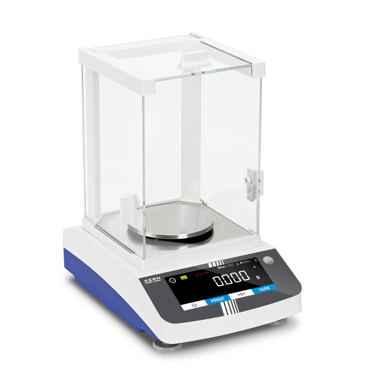 Präzisionswaage PDT 1000-3 1020 g/0,001 g, Windschutz, interne Justierung, Ø115 mm, RS-232+USB-Device, Windows-Direct, GLP/ISO