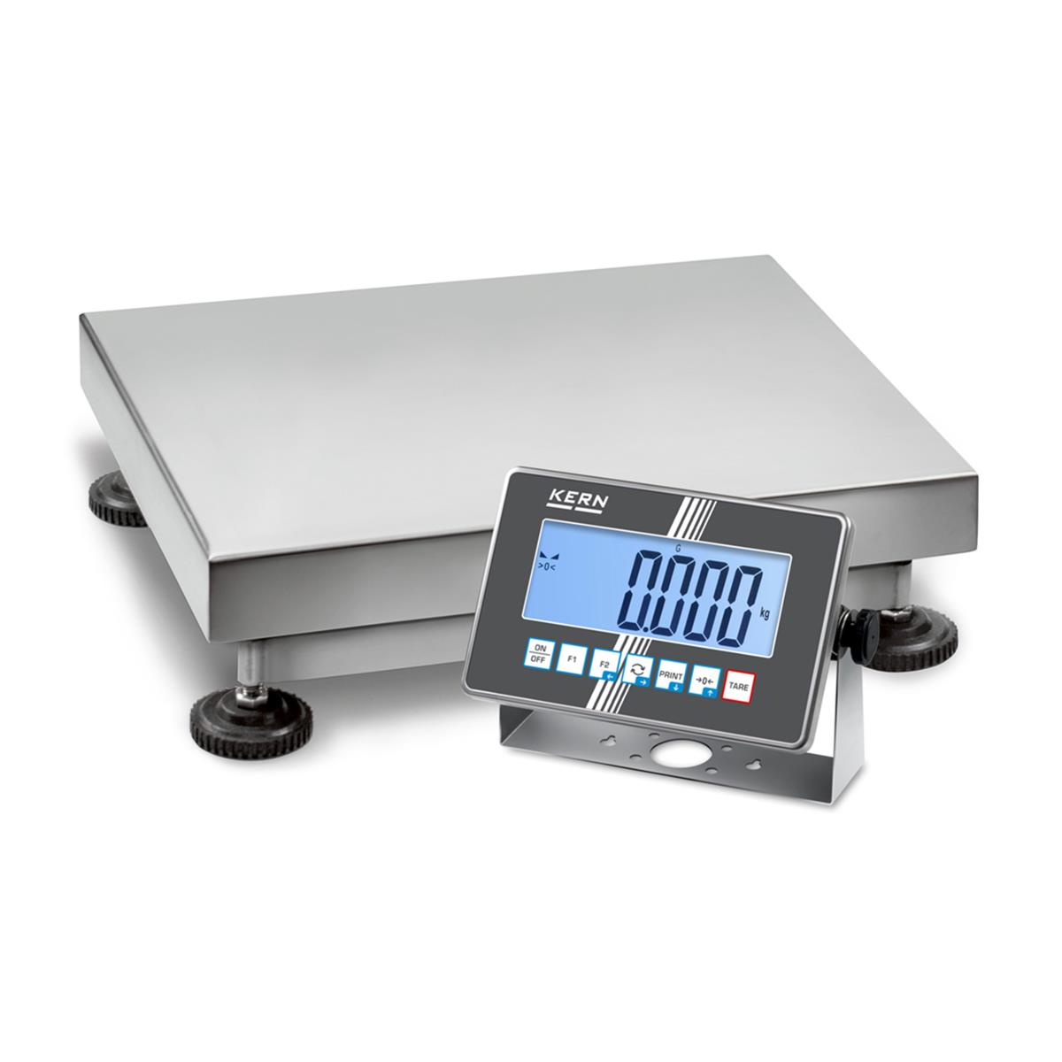 Industriewaage SXC 10K-3LM Edelstahl, 6/15 kg, 2/5 g, 400x300 mm, IP68 Anzeige, eichfähig, IoT-Schnittstellen