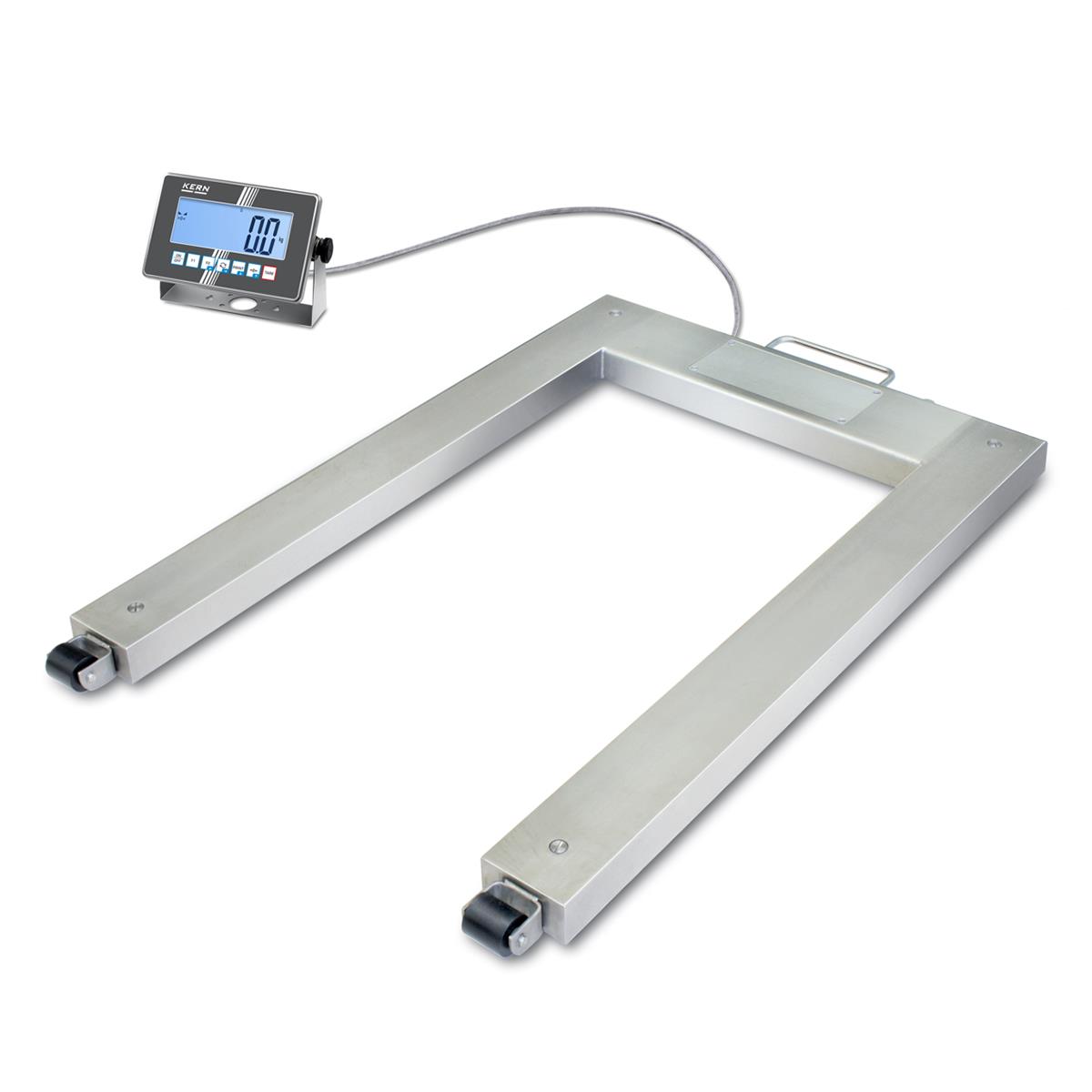 Palettenwaage UXC Edelstahl – 600 kg oder 1500 kg, eichfähig