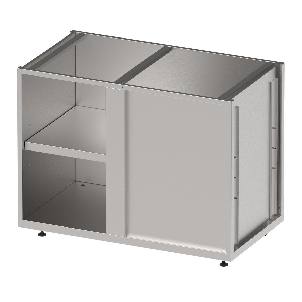 Eckunterschrank Bar offen links