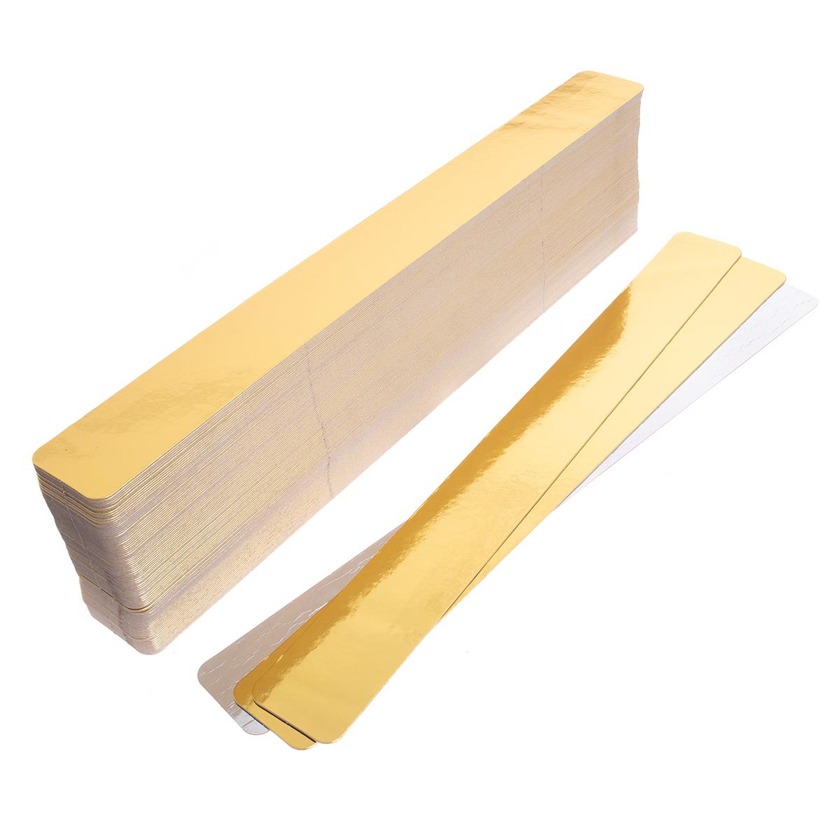 Aalbretter 550 x 60 mm 100 Stk. gold/silber