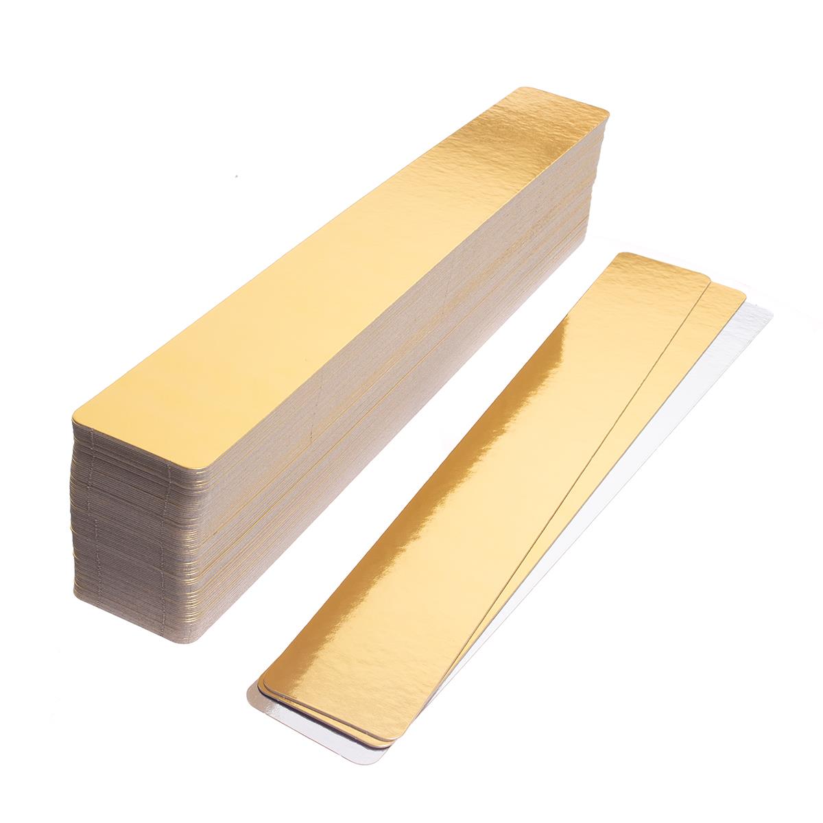 Aalbretter 600 x 80 mm 100 Stk. gold/silber