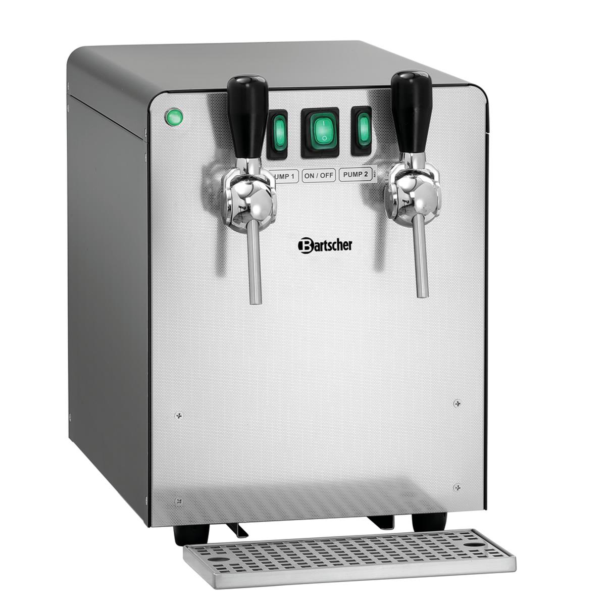 Glühweinzapfanlage 1300 2 Zapfhähne 2 Pumpen 130 l/h 400 V Edelstahl