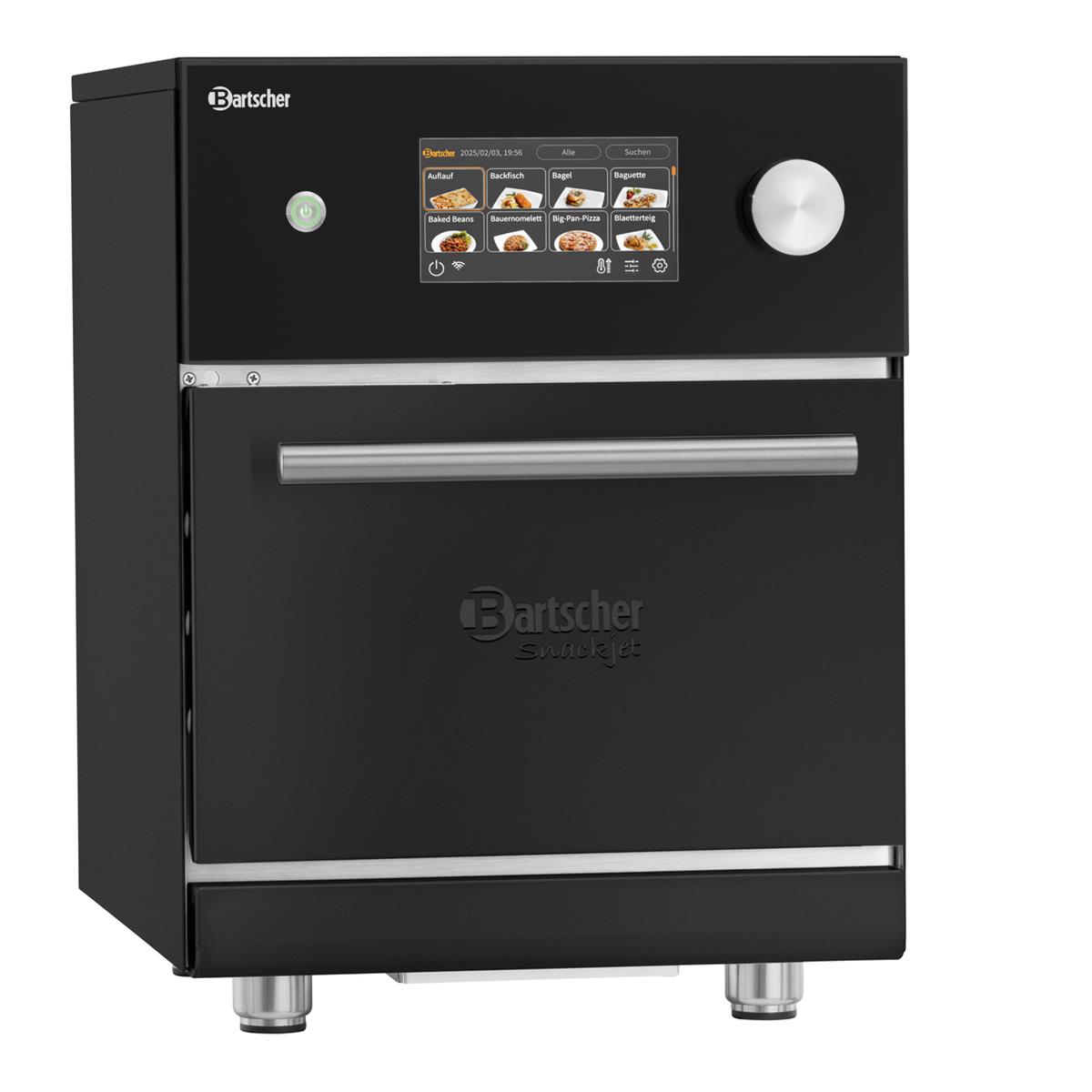 Snackjet 500 High-Speed-OfenSchwarz 230V 3,5kW Heißluft- und Mikrowellenfunktion