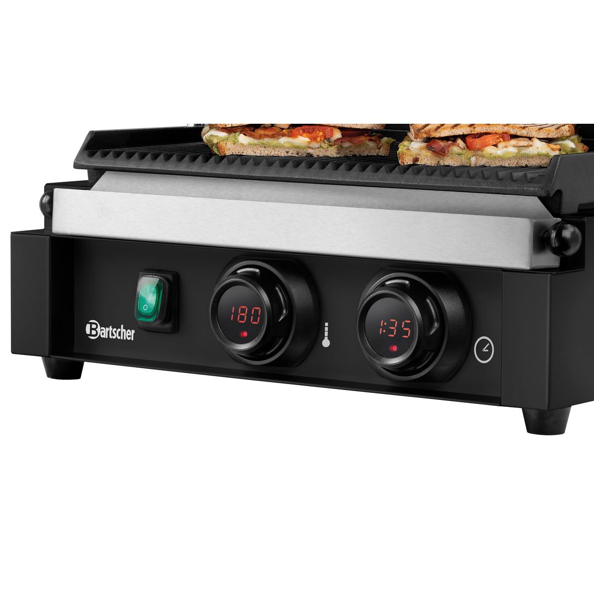 Kontaktgrill Bedienfeld