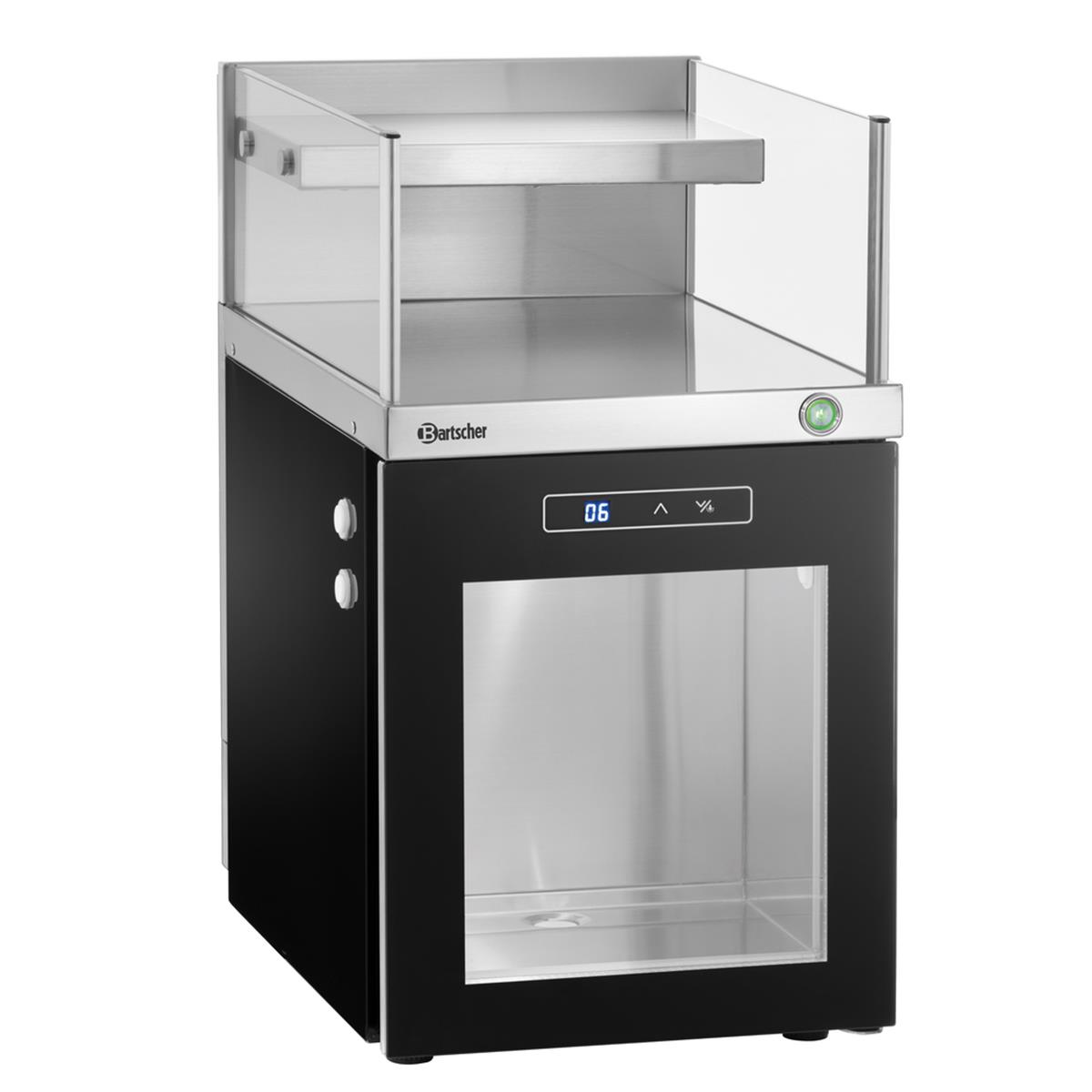 Milchkühlschrank-Tassenwärmer-Kombi