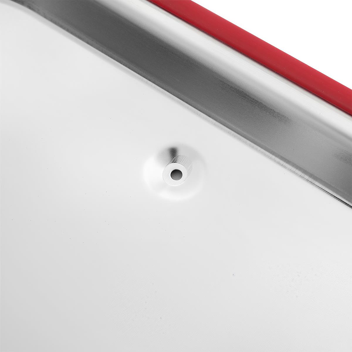 GN-Deckel Edelstahl mit Silikon-Dichtung für GN-Behälter 1/2