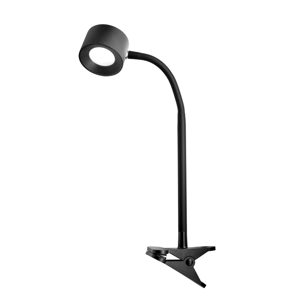 Klammer mit flexiblem Arm, Metall/ABS, Höhe 40 cm