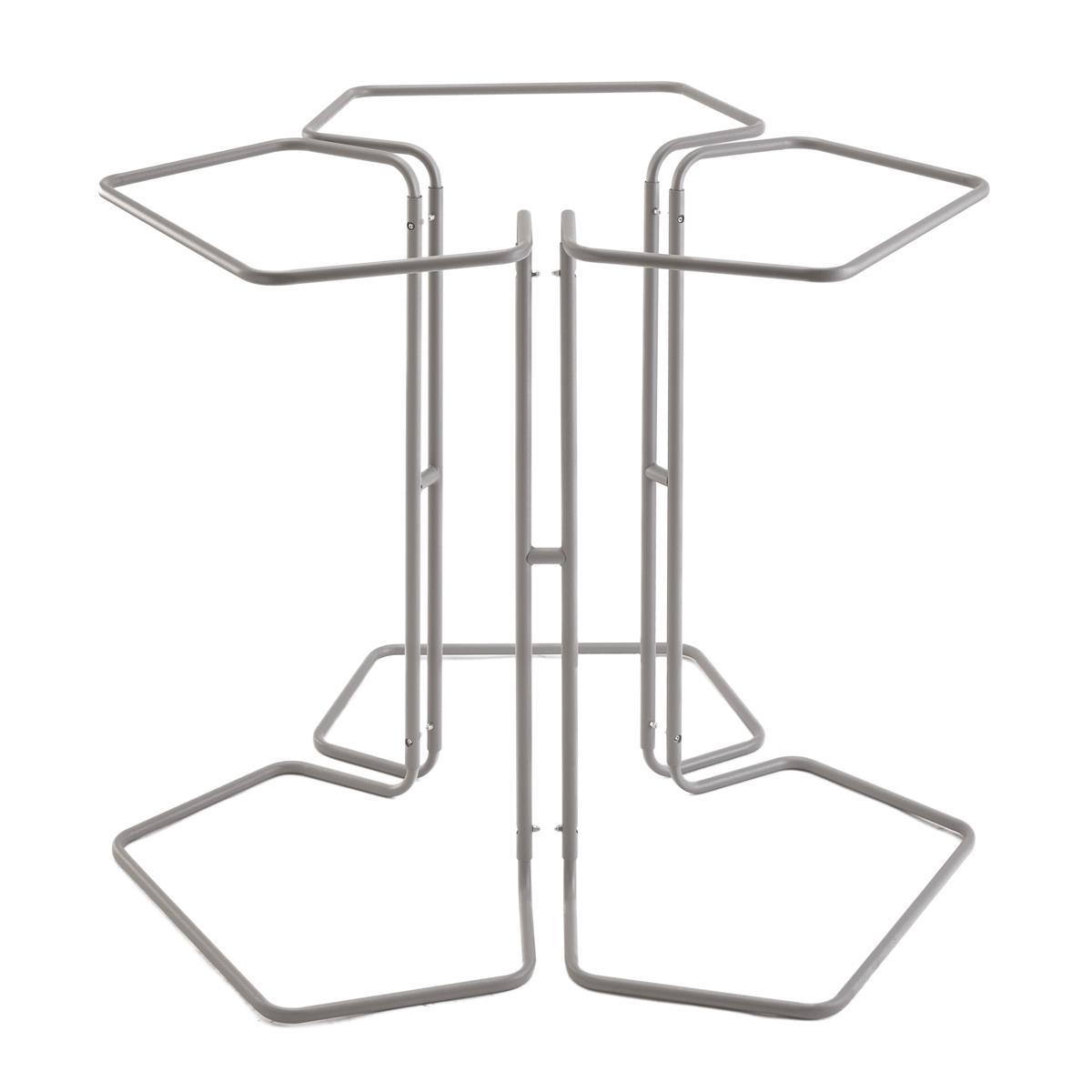 Müllsackhalter 3-Fach aus Stahl, für 240 l und 400 l Müllsäcke