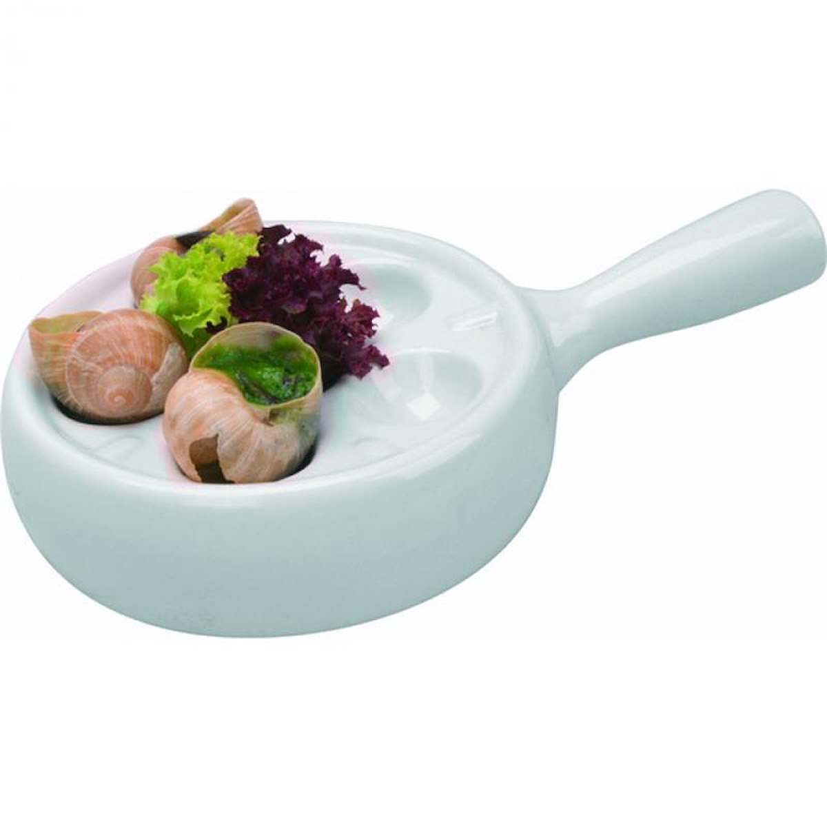 Porzellan-Schneckenpfanne