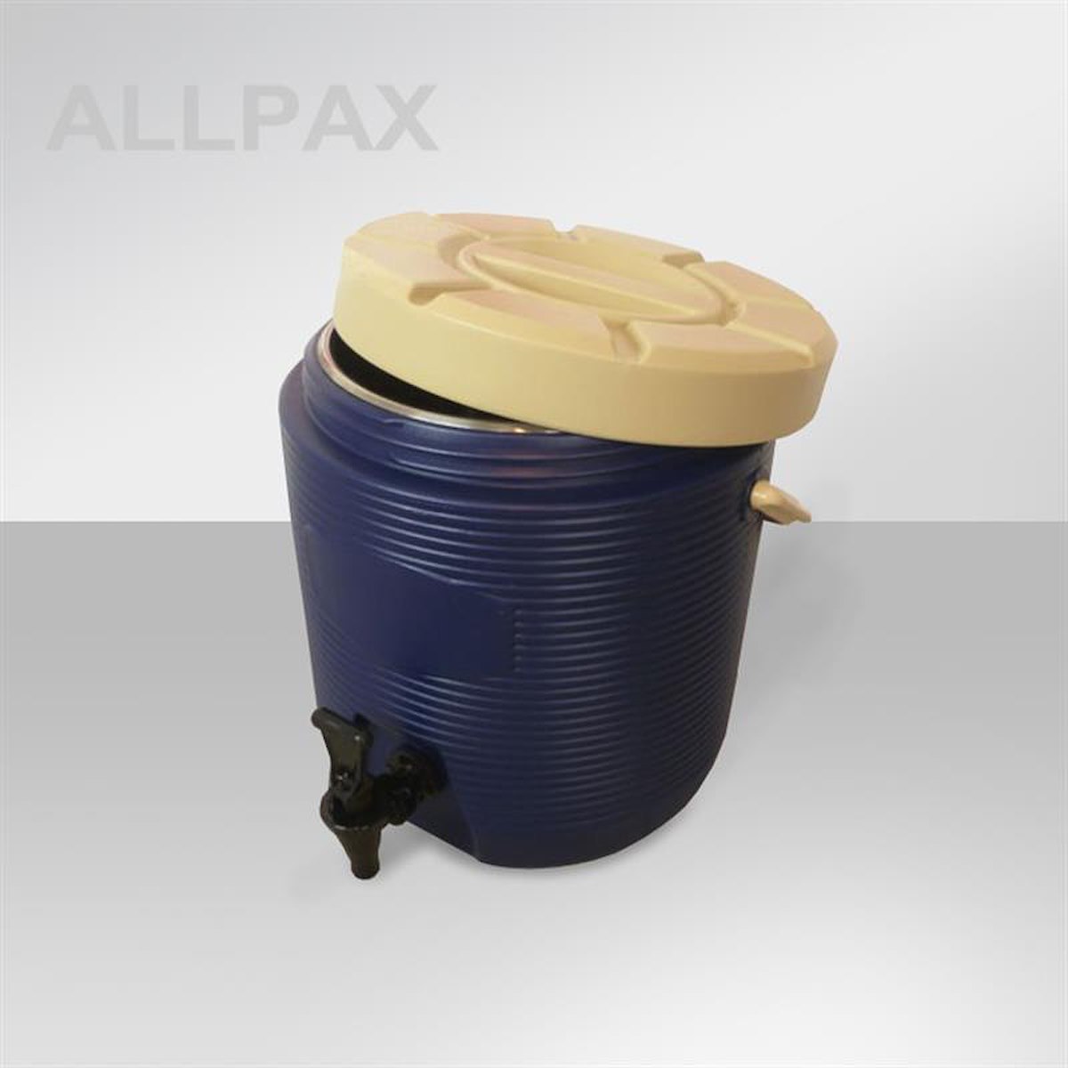Thermo-Getränkebehälter in Blau