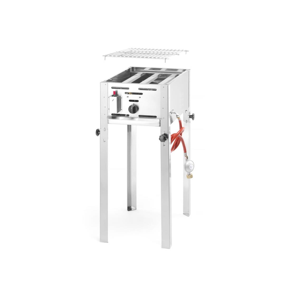 Hendi Edelstahlgrill mit Grillrost