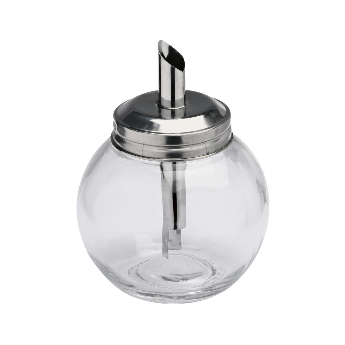 Zuckerspender Glas/Edelstahl 0,26 l, 6er Set