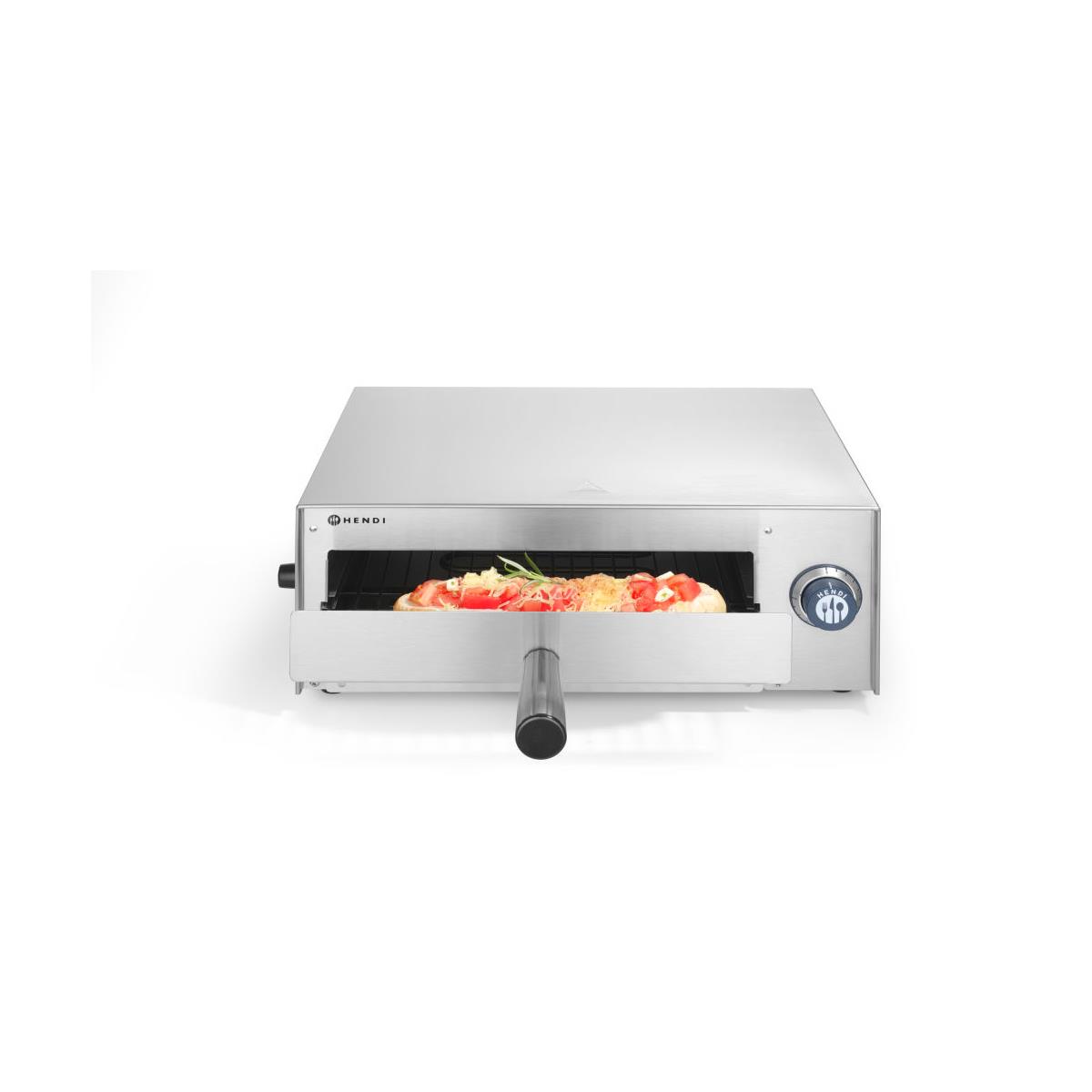 Hendi Mini Pizzaofen geöffnet Muster