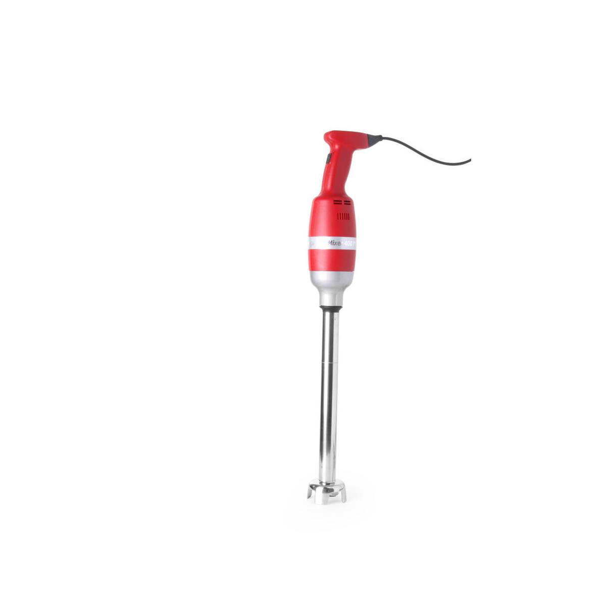 HENDI Stabmixer 100 l, 2.000 - 9.000 U./Min 9 Stufen 400 W max. 15.000 U./Min Höhe: 35 cm Ø 10 cm Stablänge: 50 cm Edelstahl
