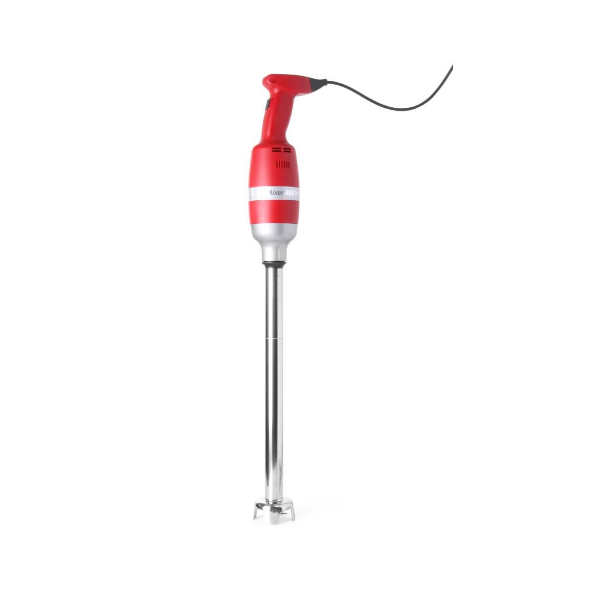 HENDI Stabmixer 80 l mit Schneebesen + Wandhalterung 2.000-9.000 U./Min 9 Stufen 400 W Höhe: 35 cm Ø 10 cm Stab: 40 cm Edelstahl