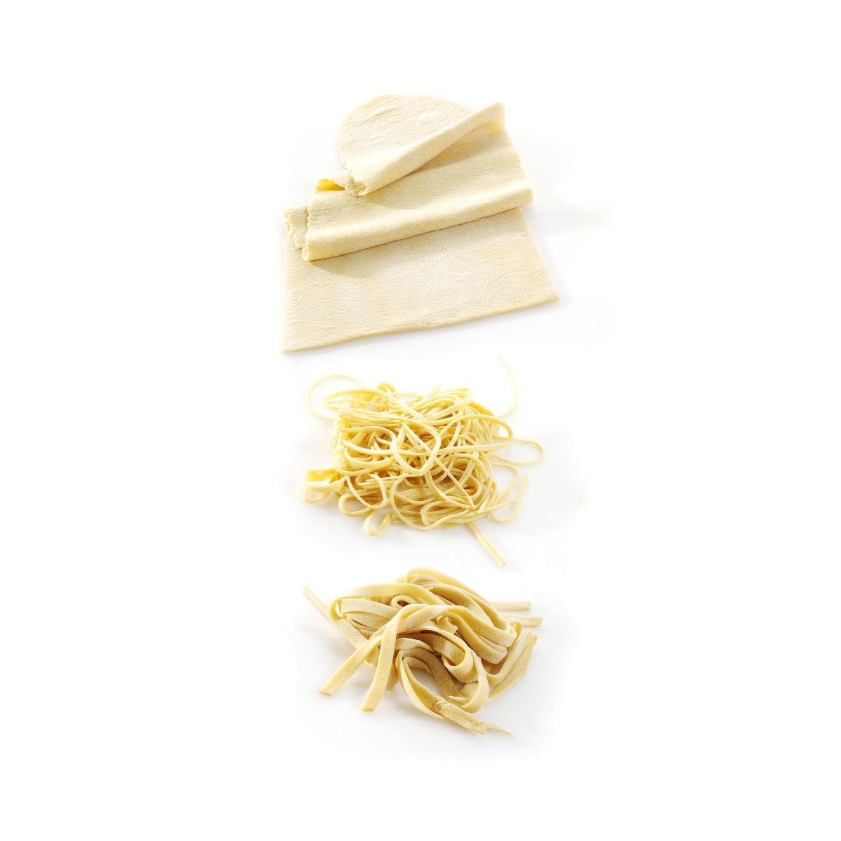 HENDI Pastamaschine elektrisch Edelstahl 26 x 22 x 23 cm Pasta Stärke: 0,2 bis 2,5 mm Breite: 17 cm Teigroller Tagliatelle, Gastro Nudelmaschine