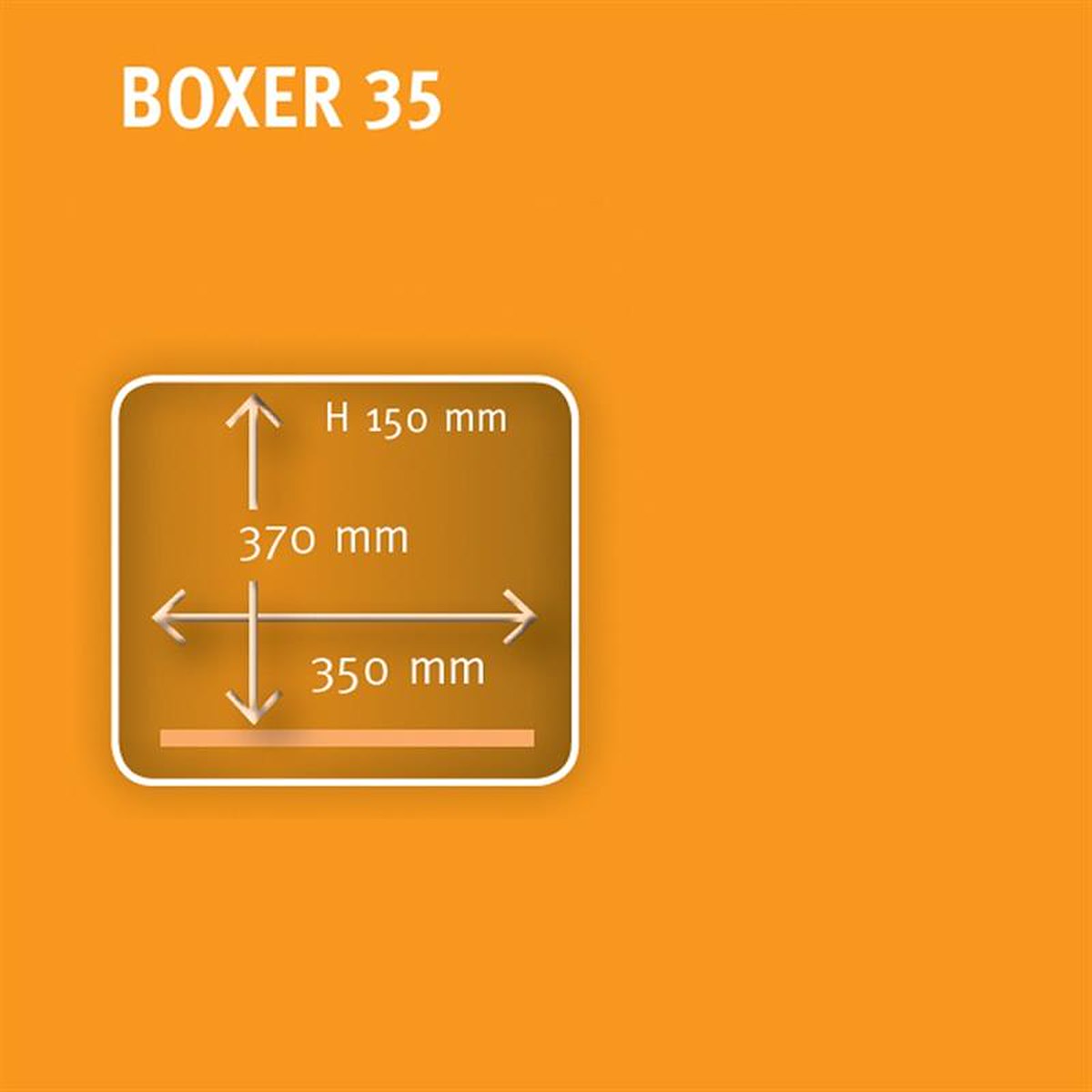 Henkelman BOXER 35 Kammerabmessung